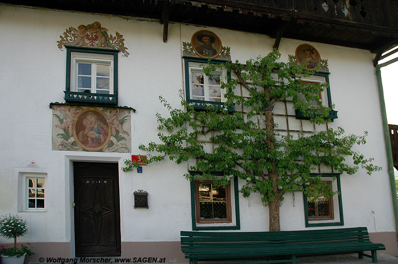Hausfassade in Innsbruck-Igls © Wolfgang Morscher