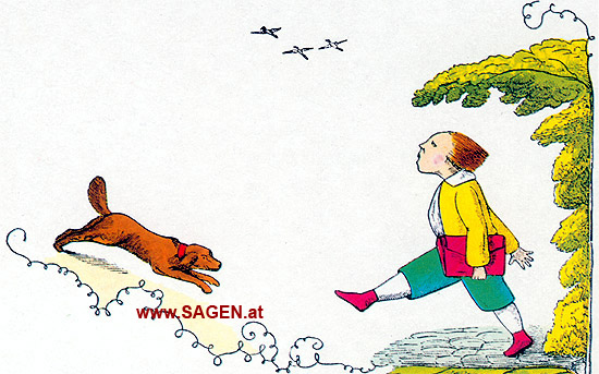 Struwwelpeter, Die Geschichte vom Hanns Guck-in-die-Luft