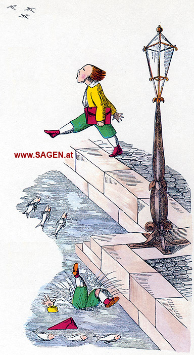 Struwwelpeter, Die Geschichte vom Hanns Guck-in-die-Luft