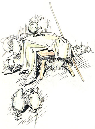 Wilhelm Busch, Der Sack und die Mäuse