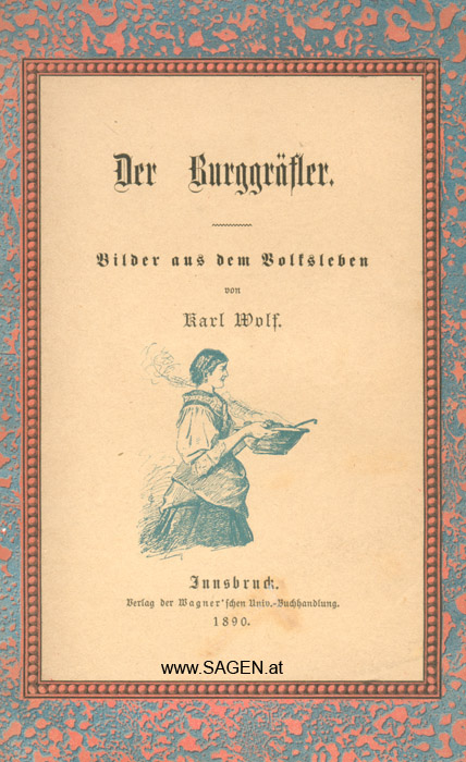 Titelbild, Der Burggräfler, Karl Wolf