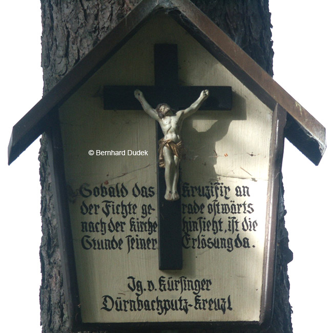 Das Dürnbachputz-Kreuzl © Bernhard Dudek