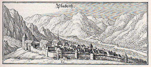 Bludenz im Jahre 1650