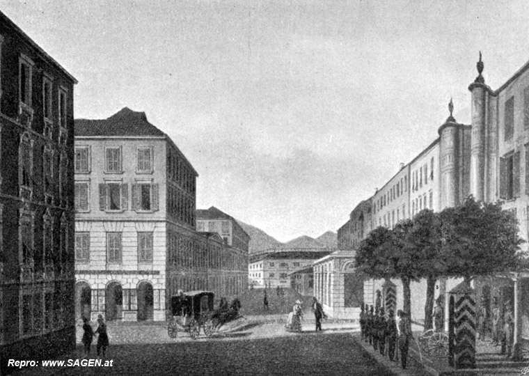 Die Hauptwache in Innsbruck, Repro: www.SAGEN.at