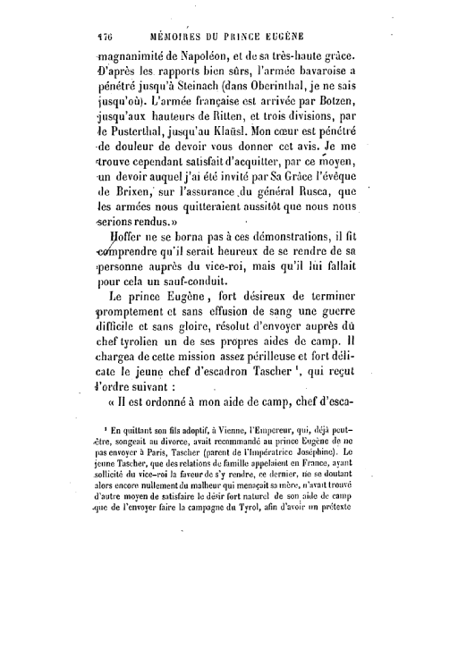 M&eacute;moires du prince Eugene