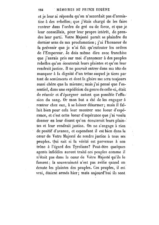 M&eacute;moires du prince Eugene