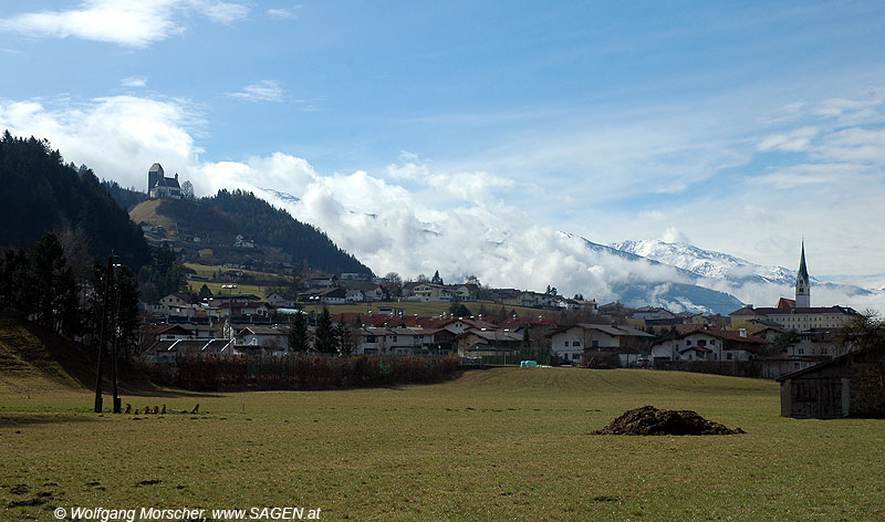 Weg vom Unterinntal nach Schwaz, Tirol &copy; Wolfgang Morscher