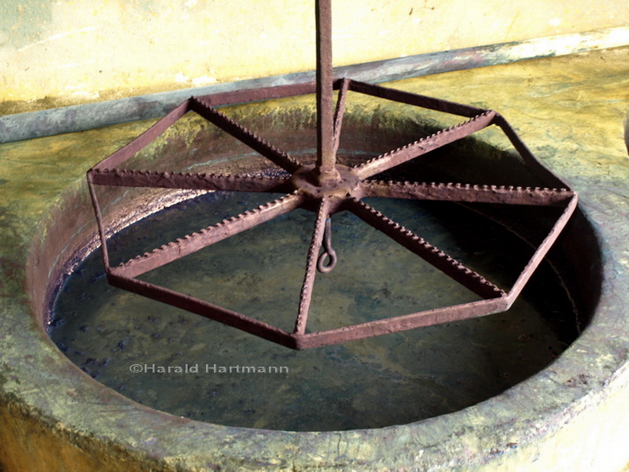 Färbebottich und Sternreifen