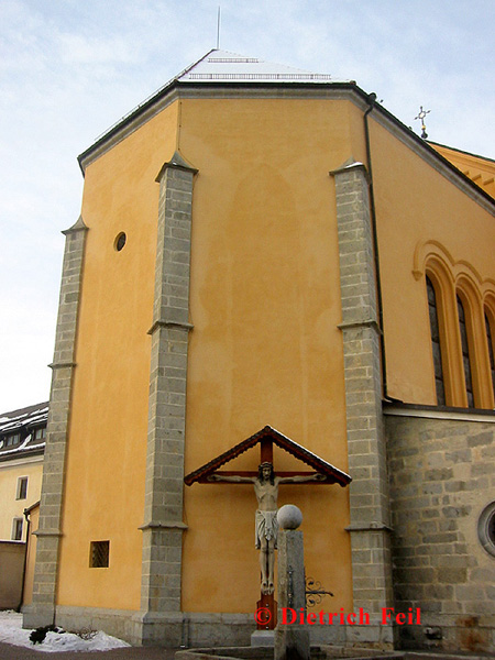 Bruneck Pfarrkirche, Chor © Dietrich Feil