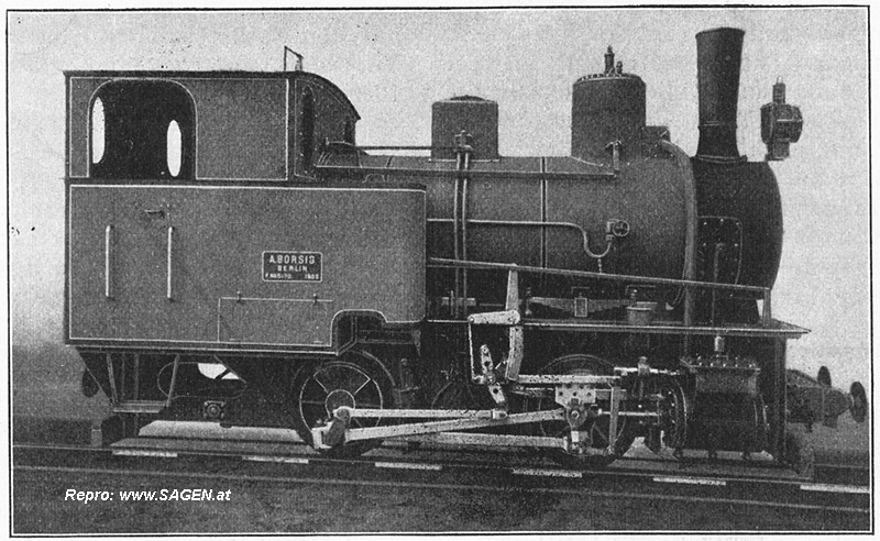 Baulokomotive von 125 PS