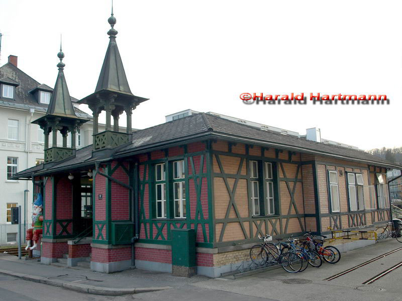 Bahnhofsgebäude der Talstation © Harald Hartmann