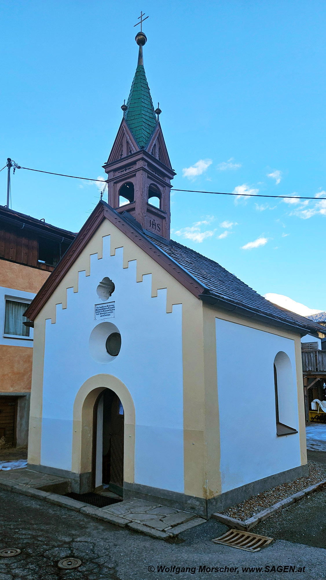 Nauders, Kapelle zur Schmerzhaften Muttergottes in M&uuml;hlen