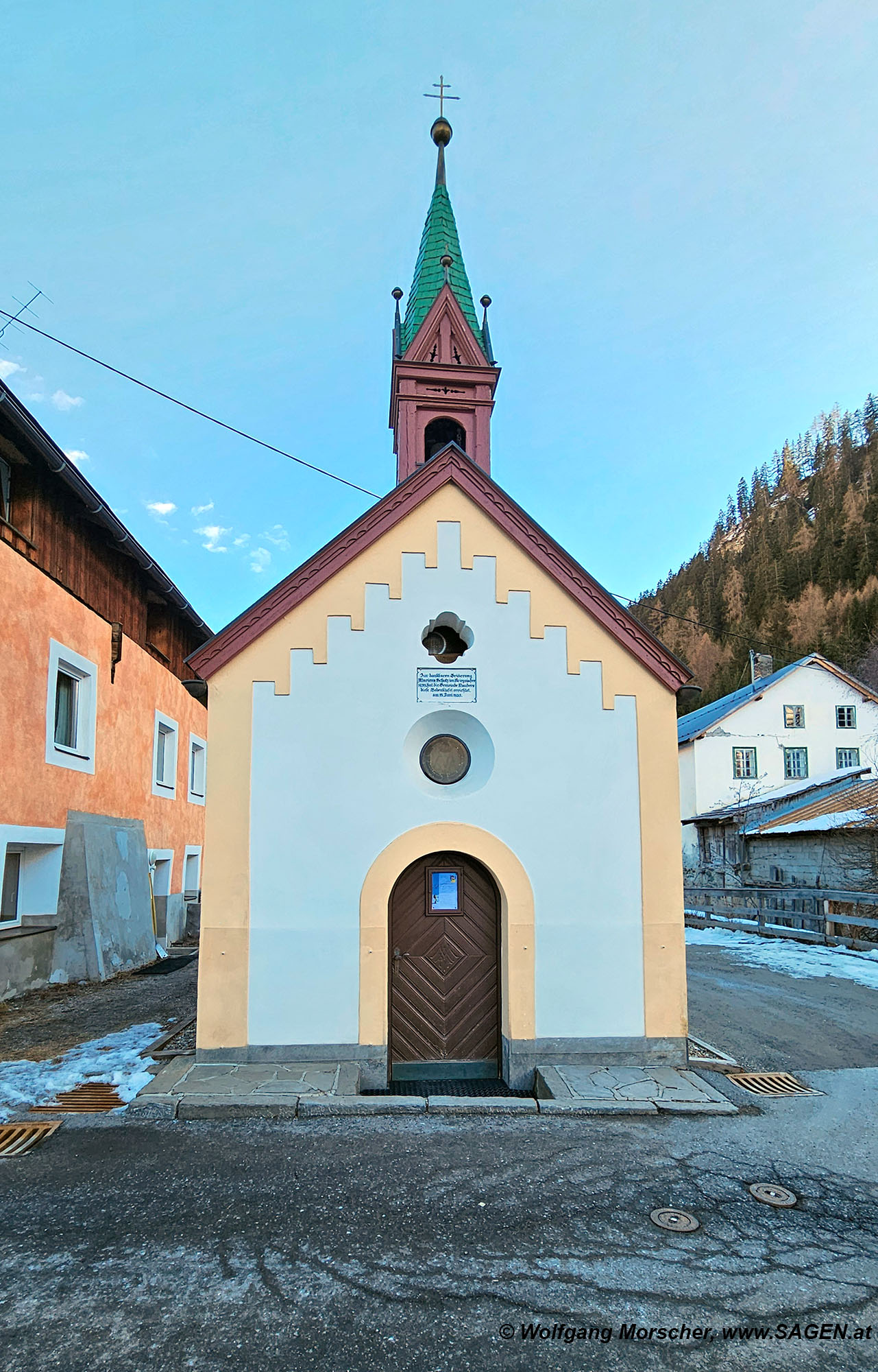 Nauders, Kapelle zur Schmerzhaften Muttergottes in M&uuml;hlen