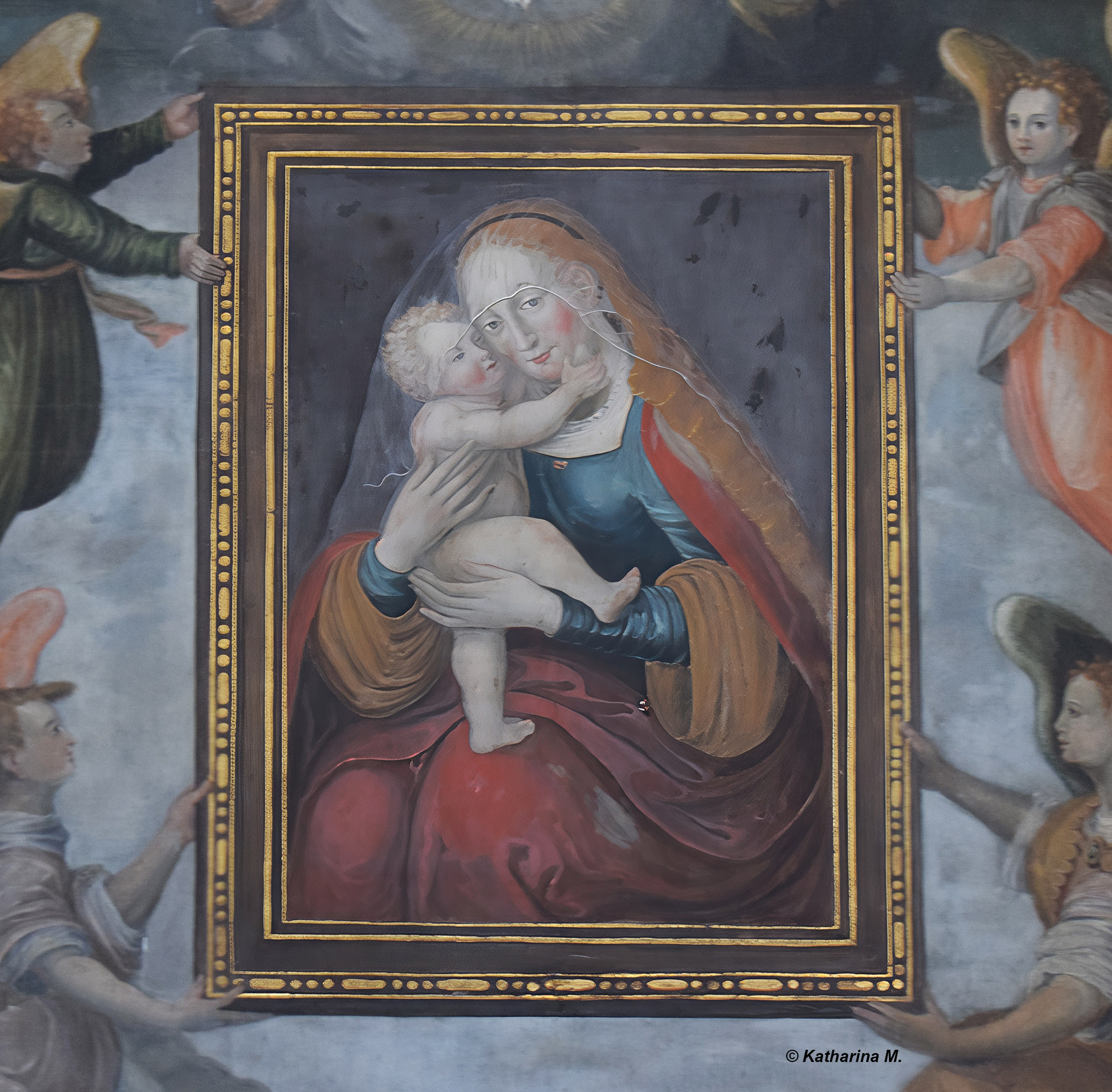 Nauders, Filialkirche Mariahilf - Kirchenraum