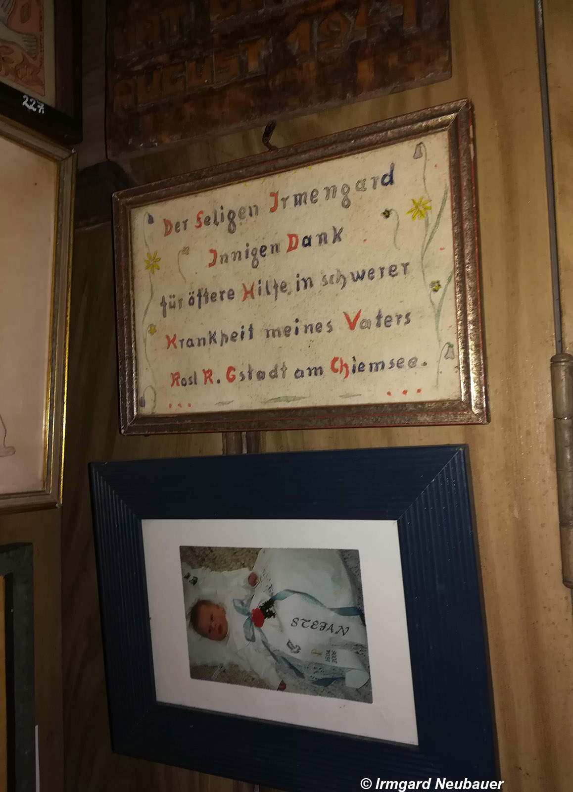 Votivbilder - Kloster Frauenchiemsee, Frauenw&ouml;rth