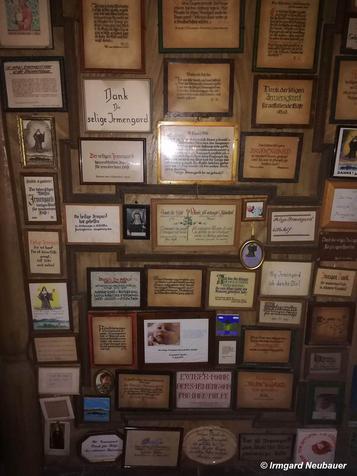 Votivbilder - Kloster Frauenchiemsee, Frauenw&ouml;rth