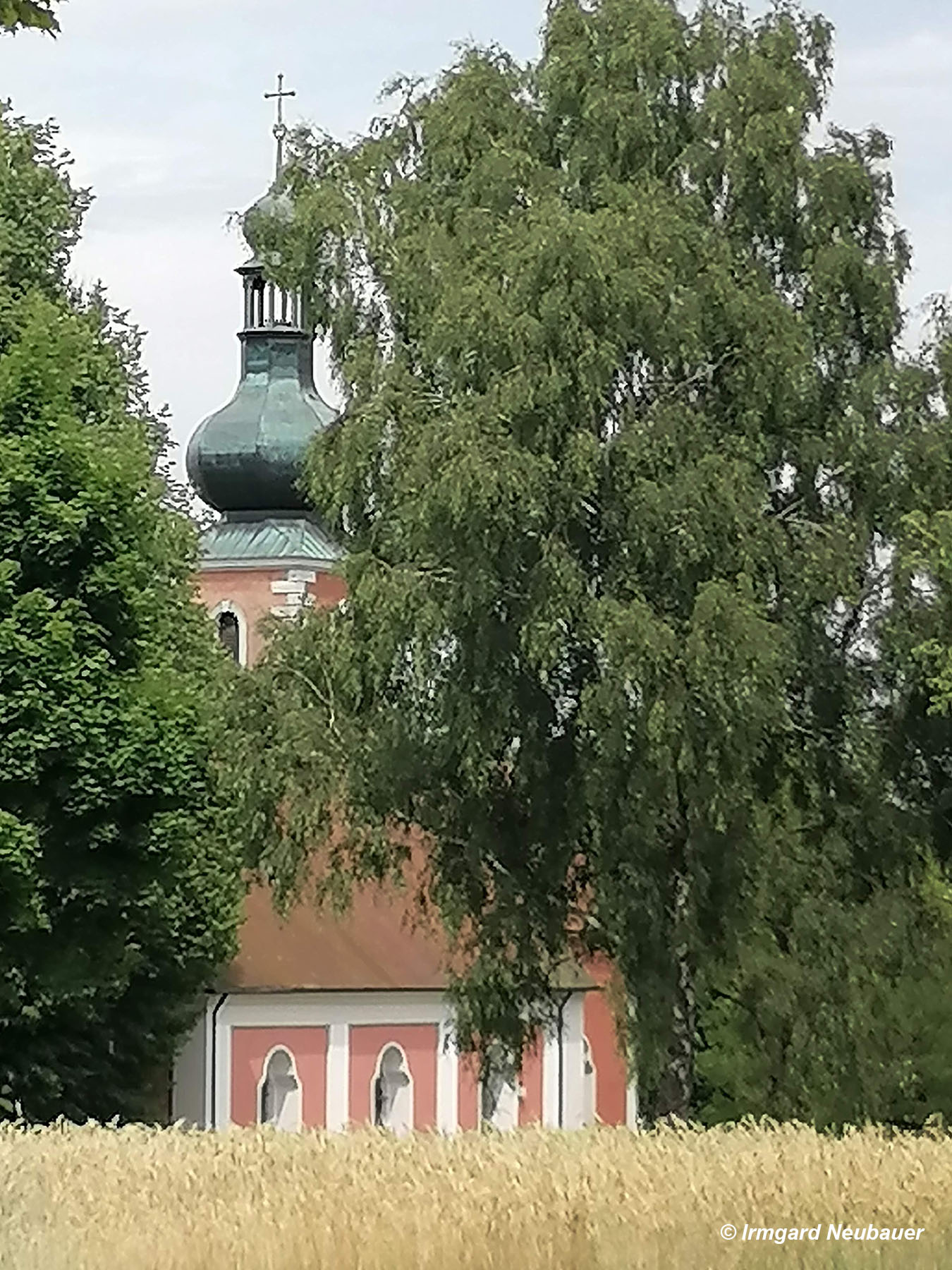 Moosbach, Grub, Wieskirche "Zum gegei&szlig;elten Heiland"