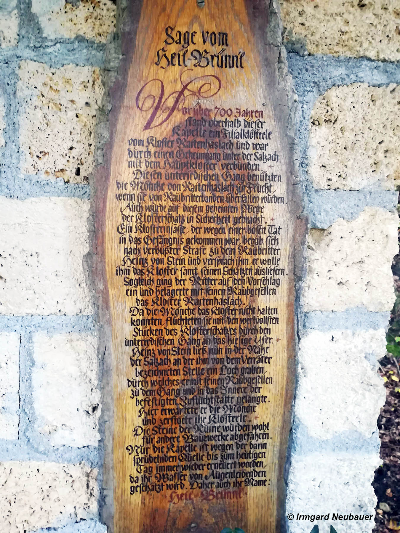 St. Radegund, Heilbr&uuml;ndl-Kapelle