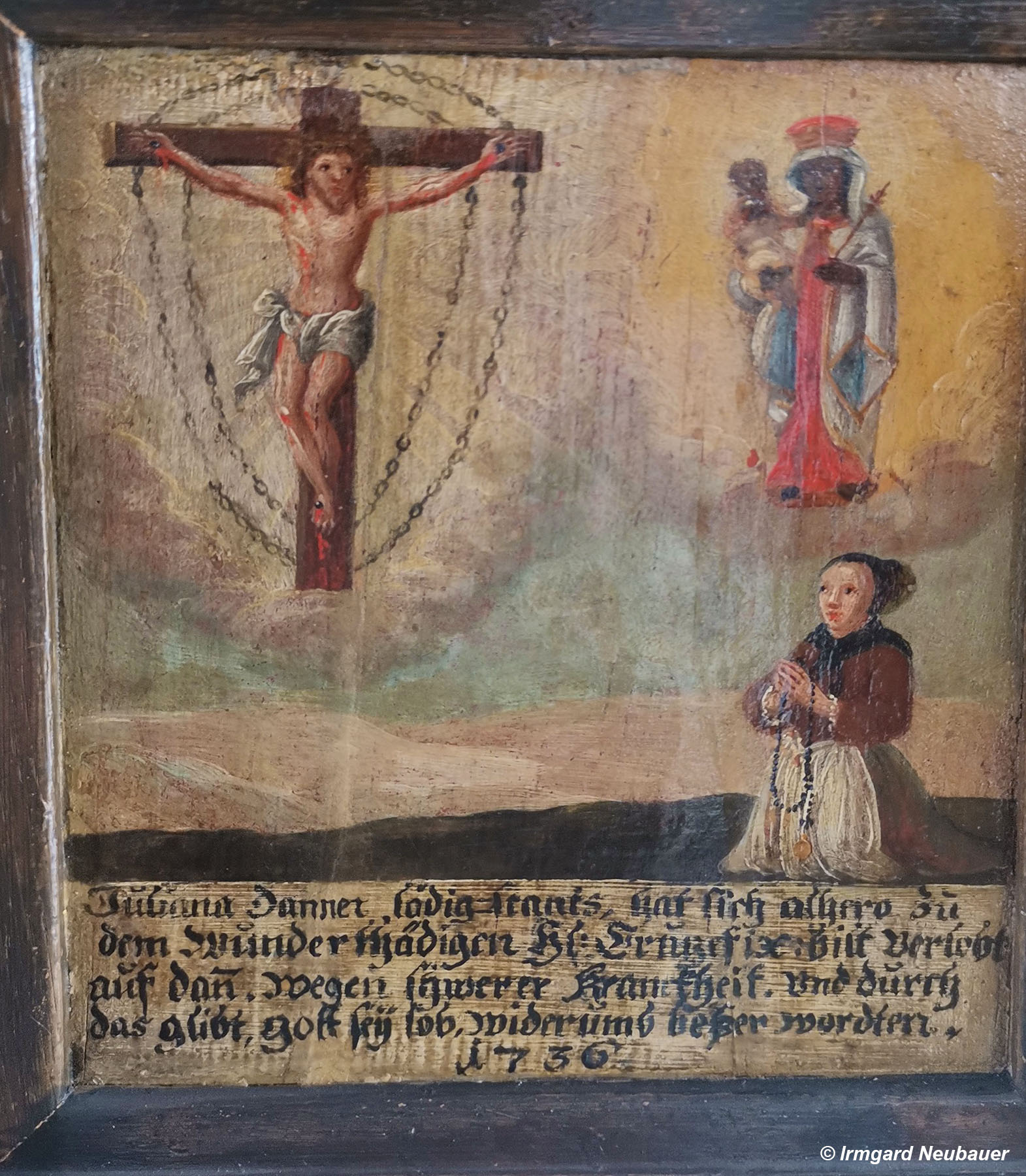 Tann, Pfarr- und Wallfahrtskirche St. Peter und Paul, Votivtafel