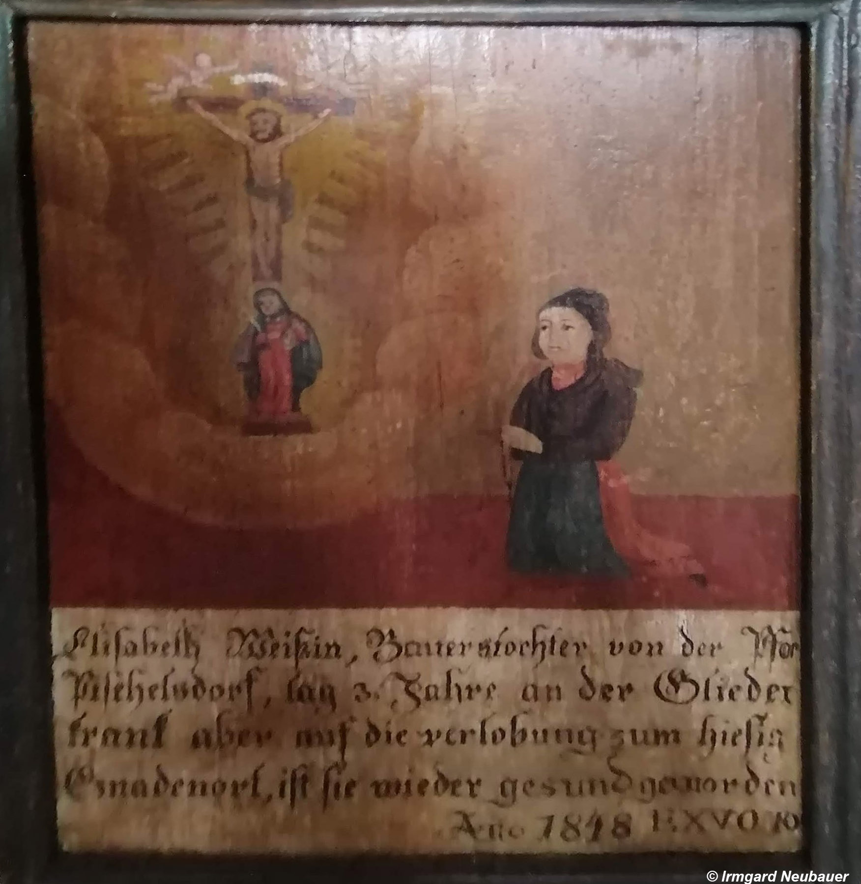 Tann, Pfarr- und Wallfahrtskirche St. Peter und Paul, Votivtafel