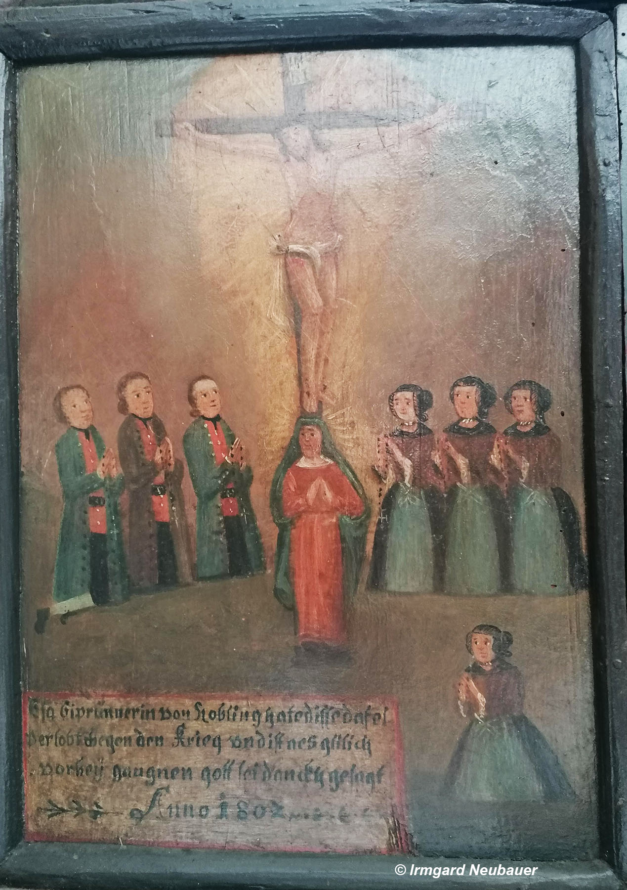 Tann, Pfarr- und Wallfahrtskirche St. Peter und Paul, Votivtafel
