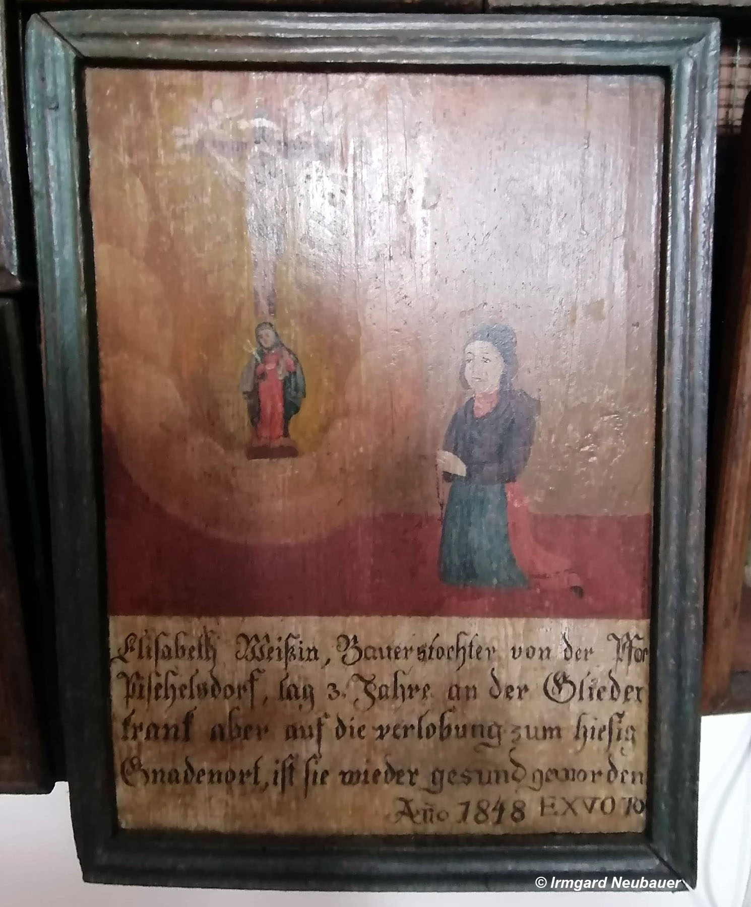 Tann, Pfarr- und Wallfahrtskirche St. Peter und Paul, Votivtafel