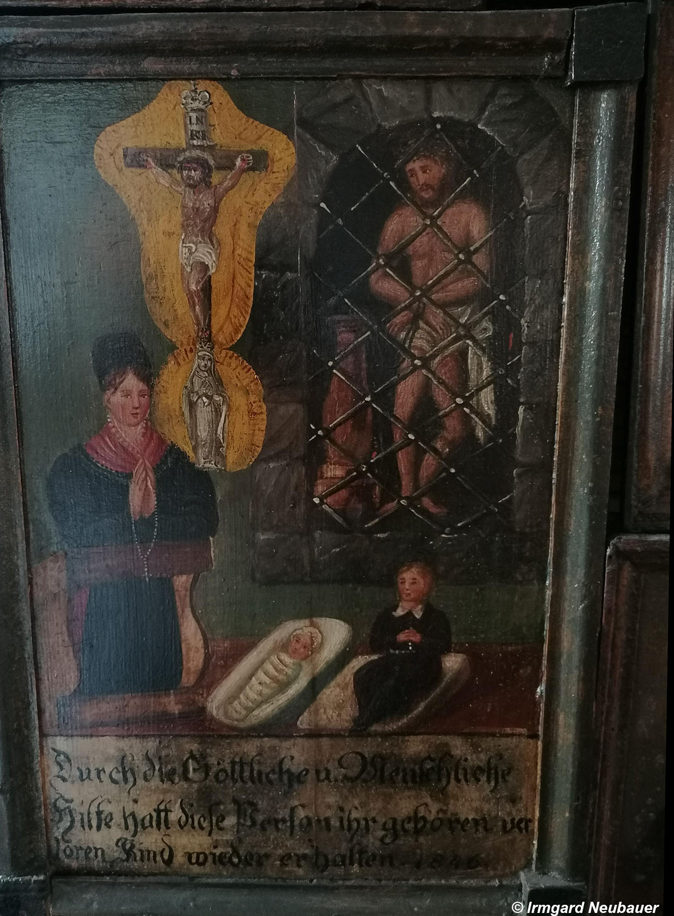 Tann, Pfarr- und Wallfahrtskirche St. Peter und Paul, Votivtafel