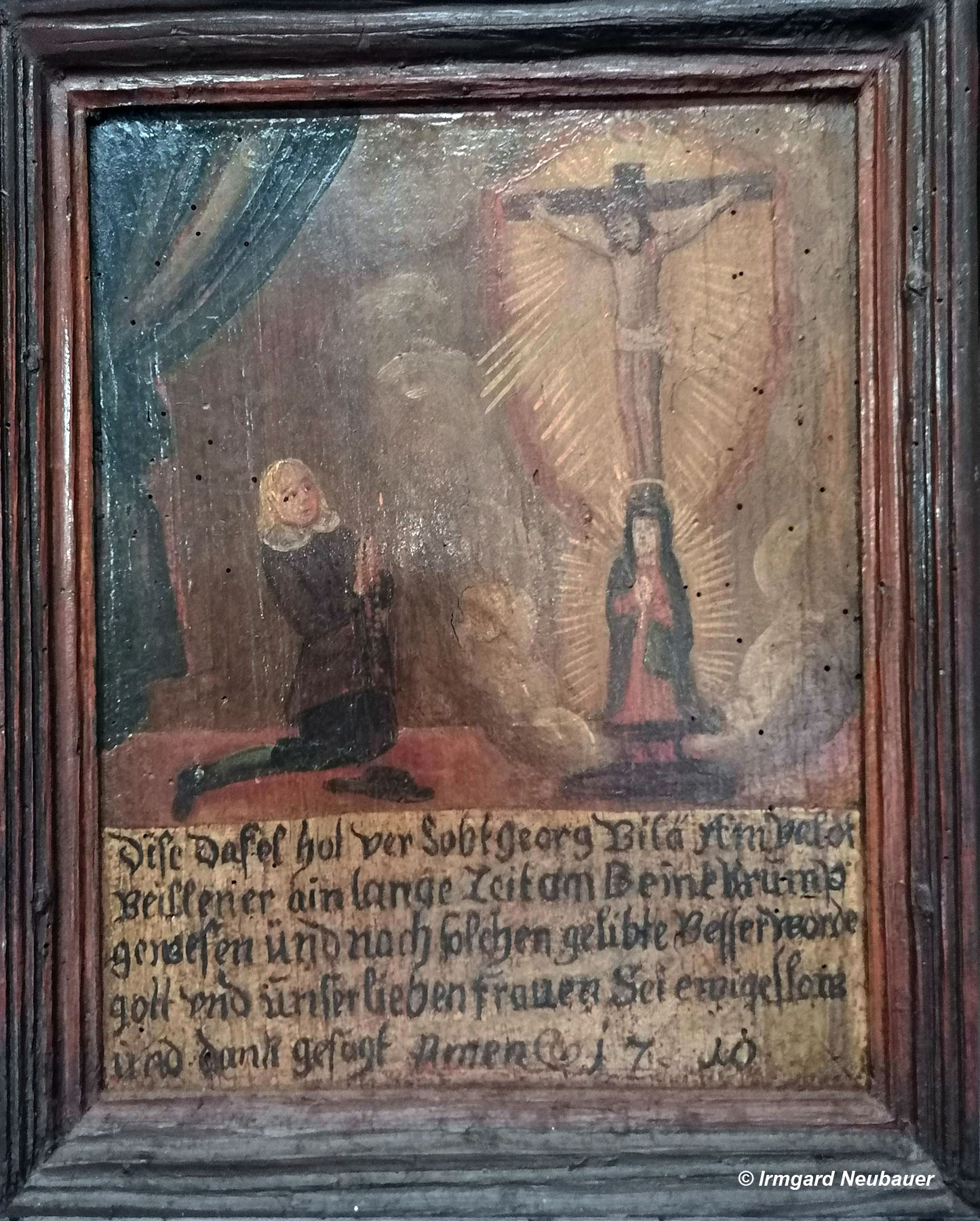 Tann, Pfarr- und Wallfahrtskirche St. Peter und Paul, Votivtafel