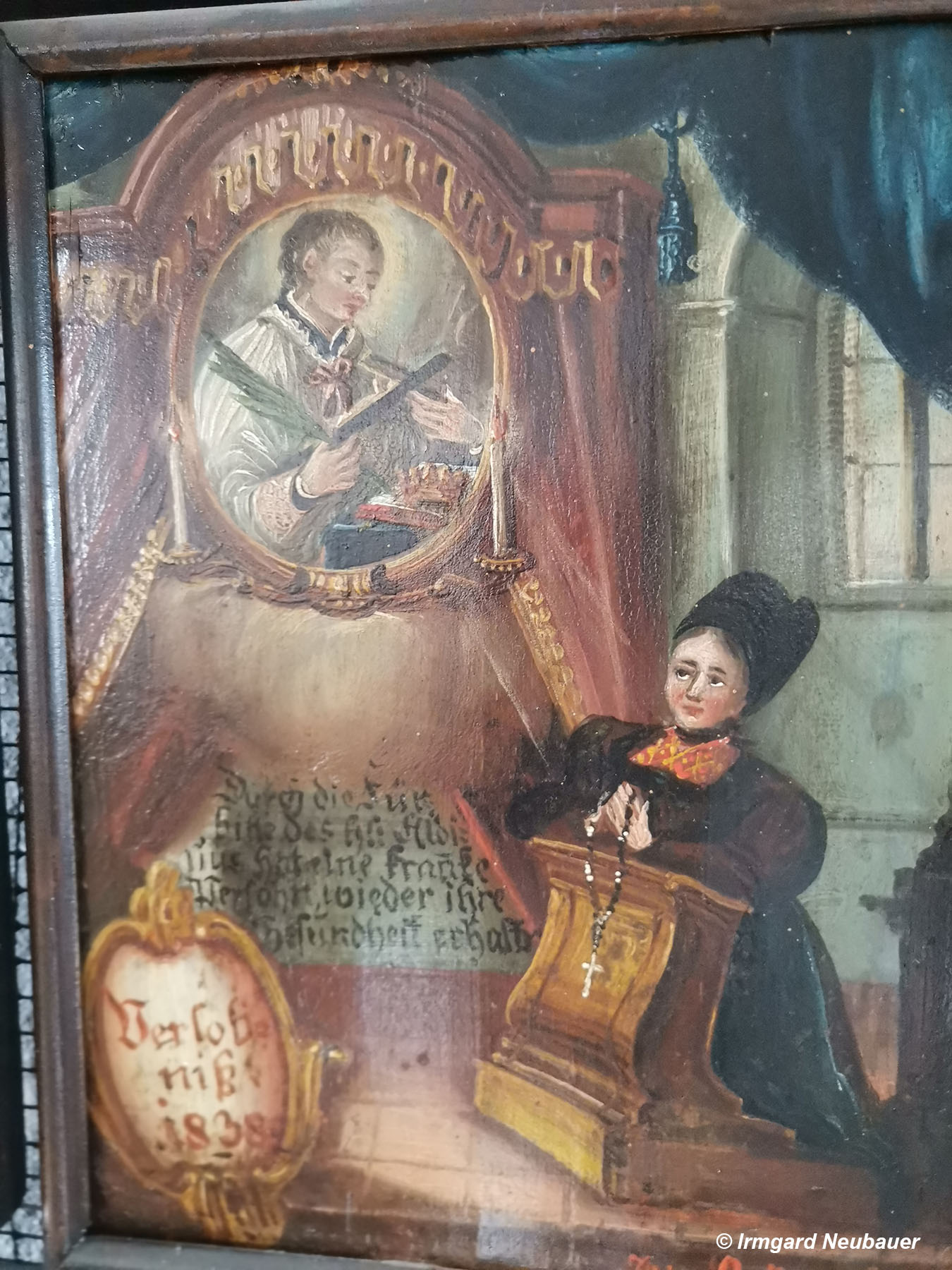 Tann, Pfarr- und Wallfahrtskirche St. Peter und Paul, Votivtafel