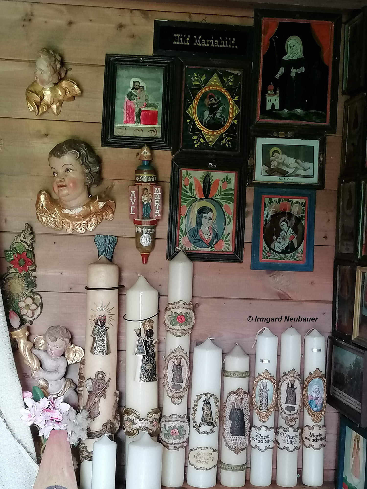 Kroah&auml;usl, Koronakapelle in Birnbach, Erlbach, Landkreis Alt&ouml;tting