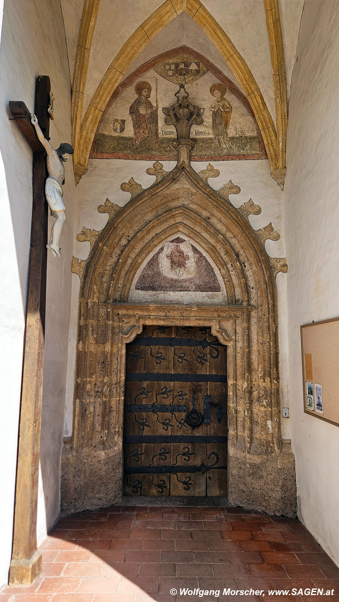 S&uuml;dportal der Wallfahrtskirche Grong&ouml;rgen