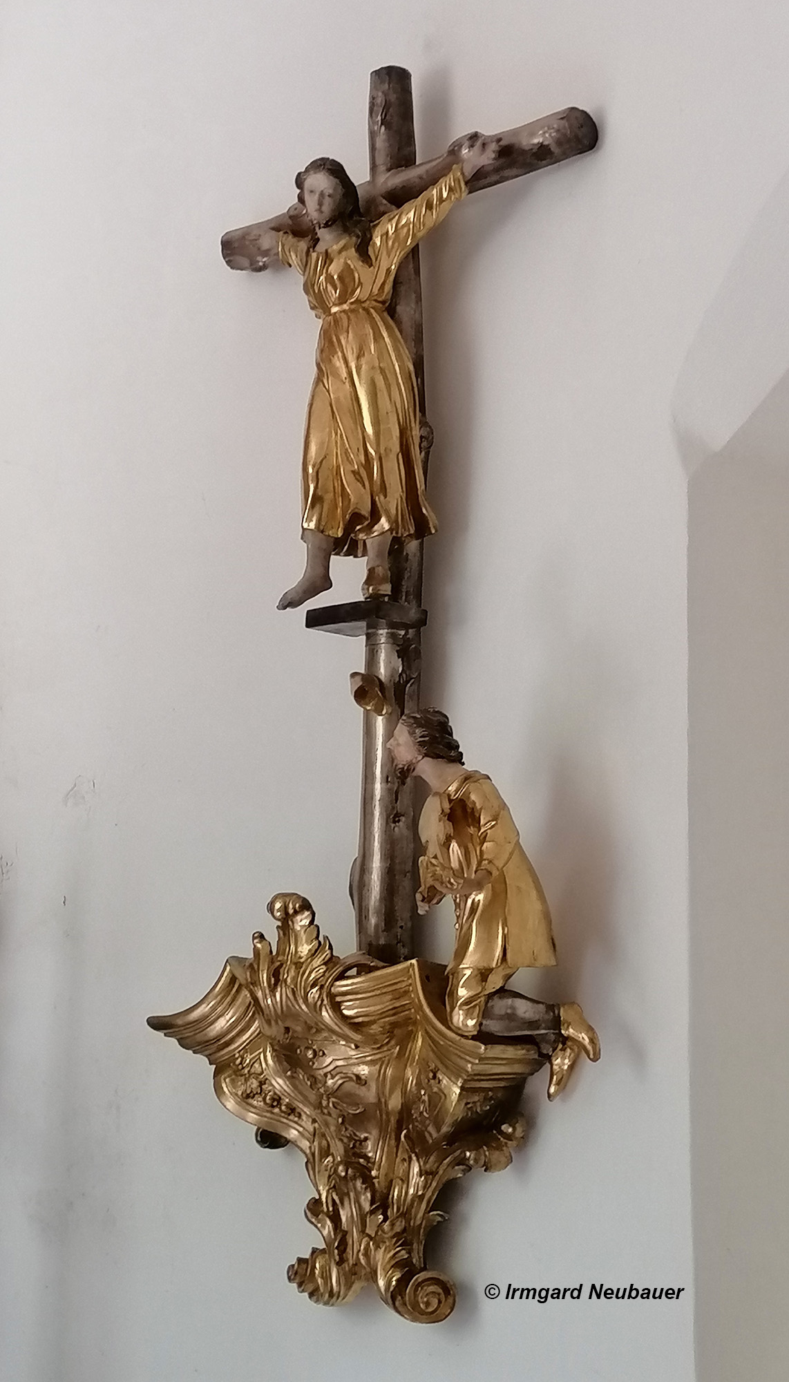 Planegg, Augustinerkloster mit Wallfahrtskirche Maria Eich - Hl. K&uuml;mmernis in der Seitenkapelle