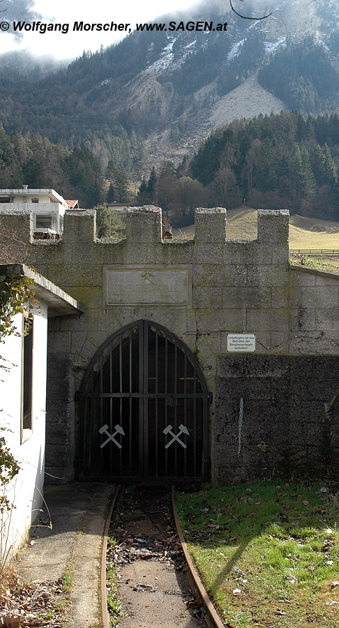 Wilhelm Erbstollen, Schwaz, Tirol © Wolfgang Morscher