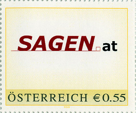 Briefmarke SAGEN.at
