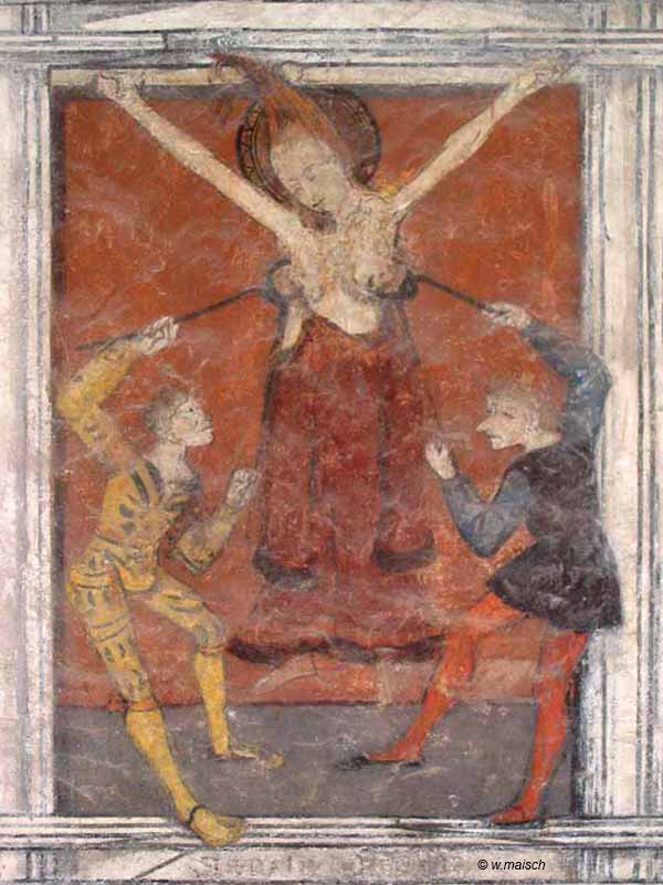 Martyrium der hl. Agatha, Sillegny