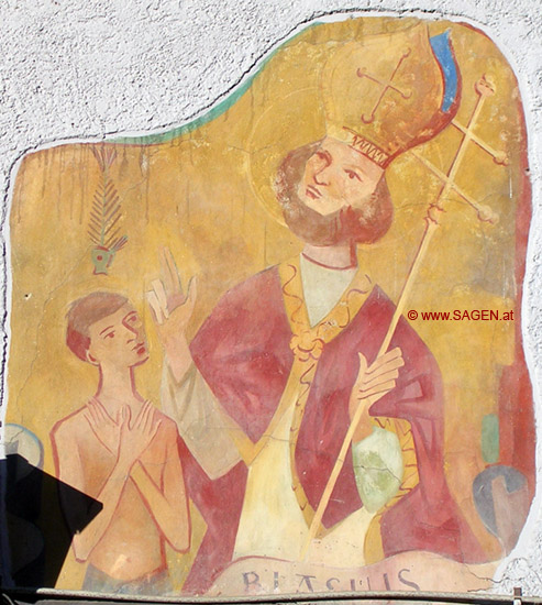 Der heilige Blasius, Telfs © Berit Mrugalska