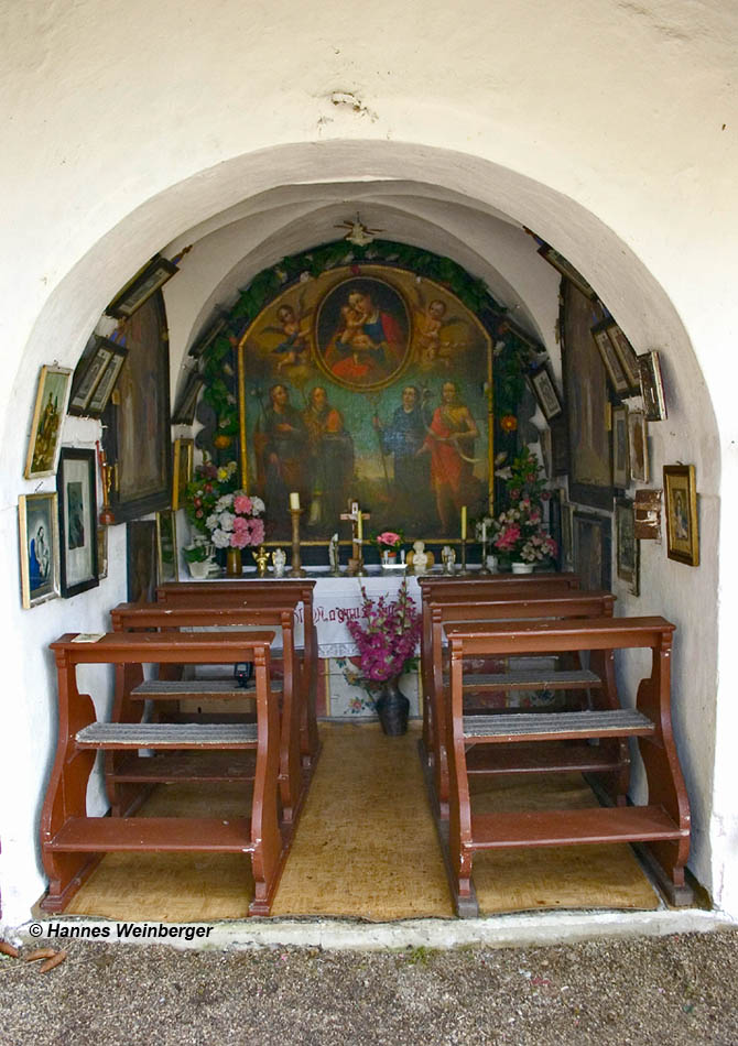 Magnuskapelle in Haslach, Tirol © Hannes Weinberger