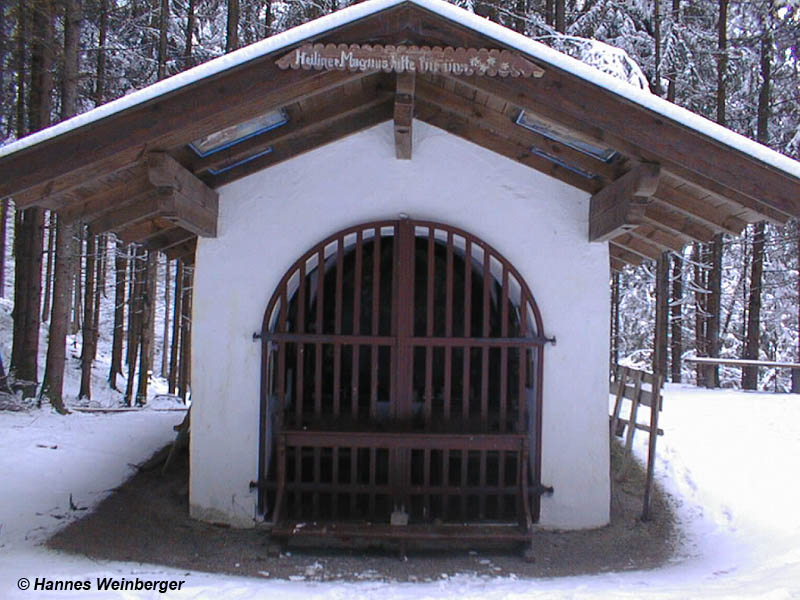 Magnuskapelle in Haslach, Tirol © Hannes Weinberger