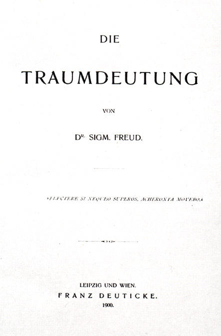 Sigmund Freud, Die Traumdeutung