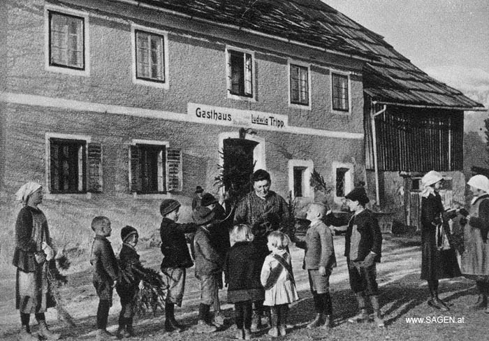 Pissnen, Kinder in Gmünd