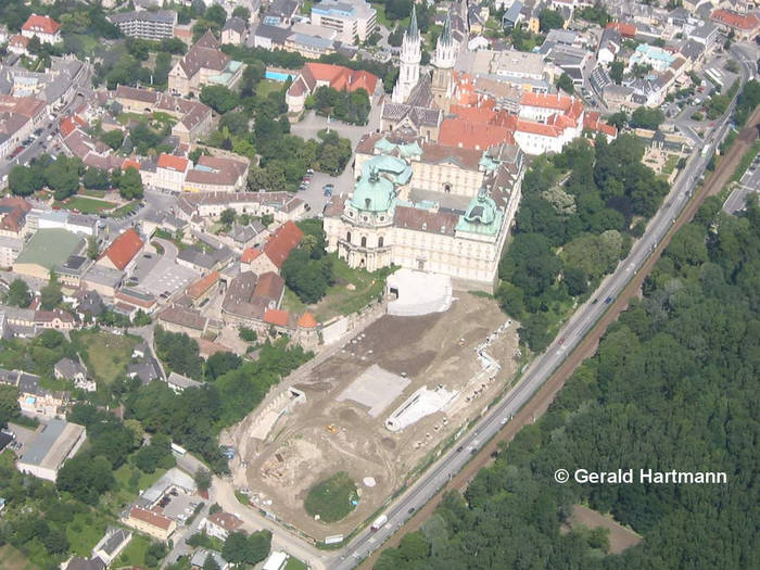 Kreuzweg Klosterneuburg, Luftaufnahme © Gerald Hartmann