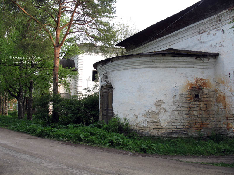 Apside der Heiligen-Geist-Kirche. Kargopol © Oksana Fedotova