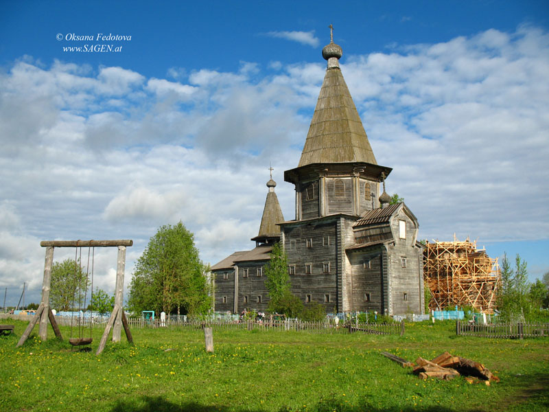 Die Kirchen von Ljadiny © Oksana Fedotova