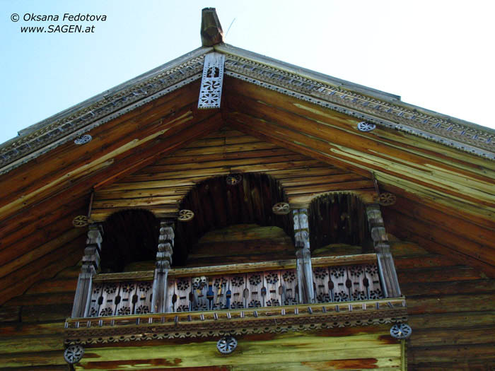 Jakowlew-Haus, Balkon, Kishi © Oksana Fedotova