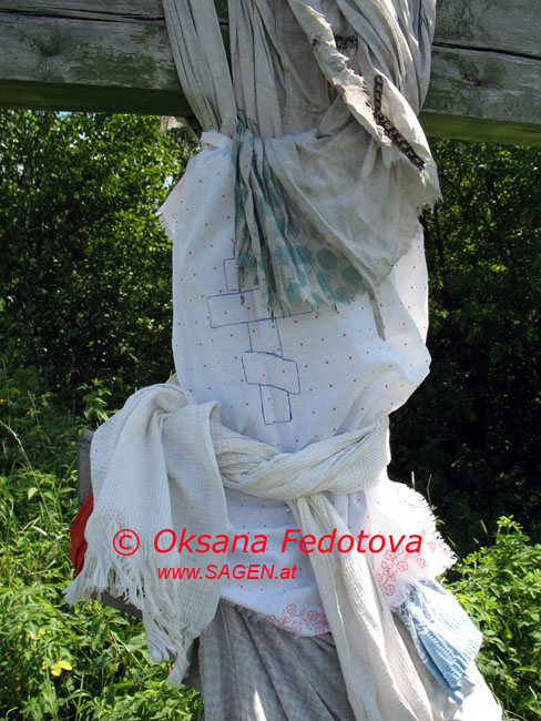 Peter-und-Paul-Votiv-Kreuz in Lebskoje, Archangelsk © Oksana Fedotova