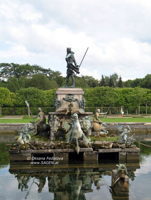 Neptun-Fontäne im Oberen Garten © Oksana Fedotova