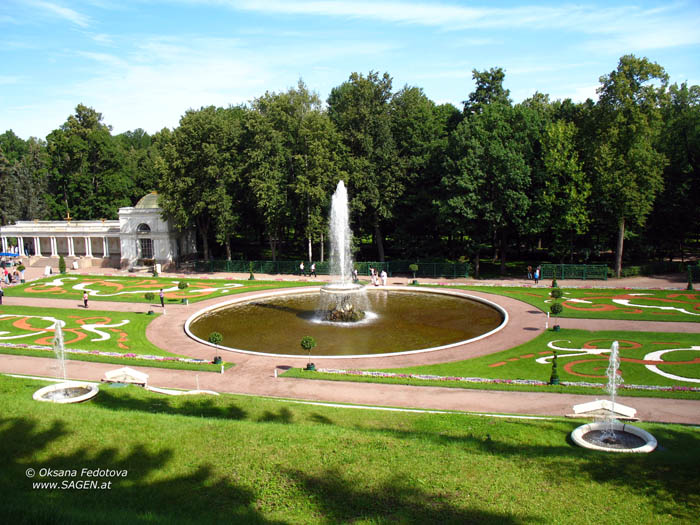 Peterhof, Französische Fontäne © Oksana Fedotova