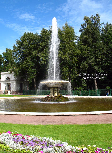 Peterhof, Französische Fontäne © Oksana Fedotova