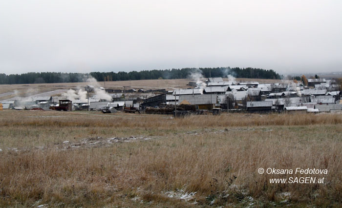 Das Dorf Schotowa, Pineshskij Bezirk © Oksana Fedotova