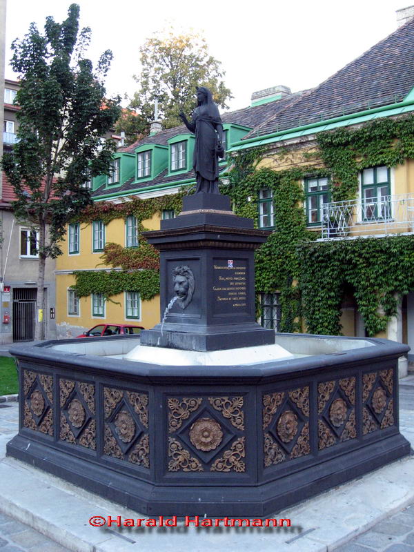 Isisbrunnen, Albertplatz, Wien 8 © Harald Hartmann